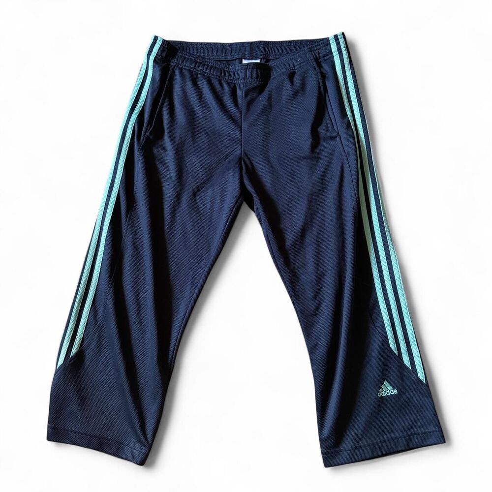 Adidas Women's Navy and Blue Leggings